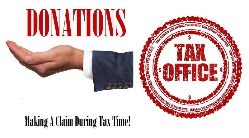 Donations: Making A Claim During Tax Time