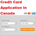 Credit Card Application In Canada