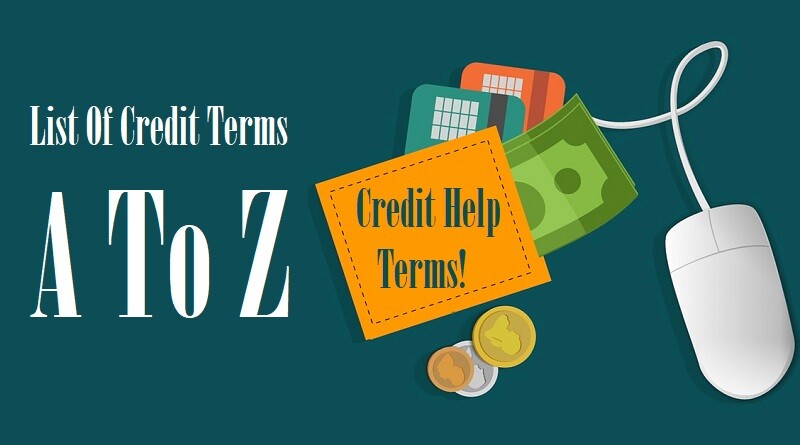 Credit Help Terms